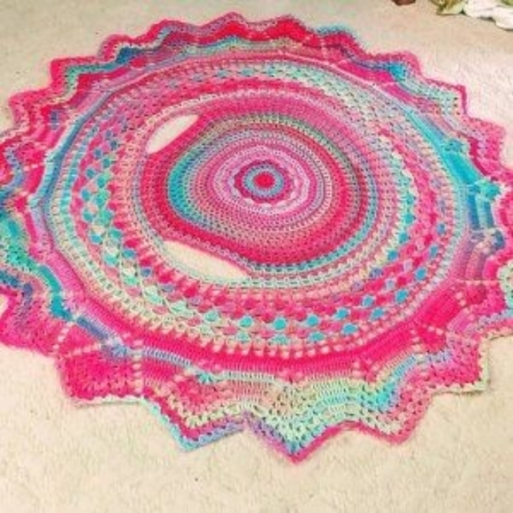 Bohemian hippie circle vest - Picture 2 of 8